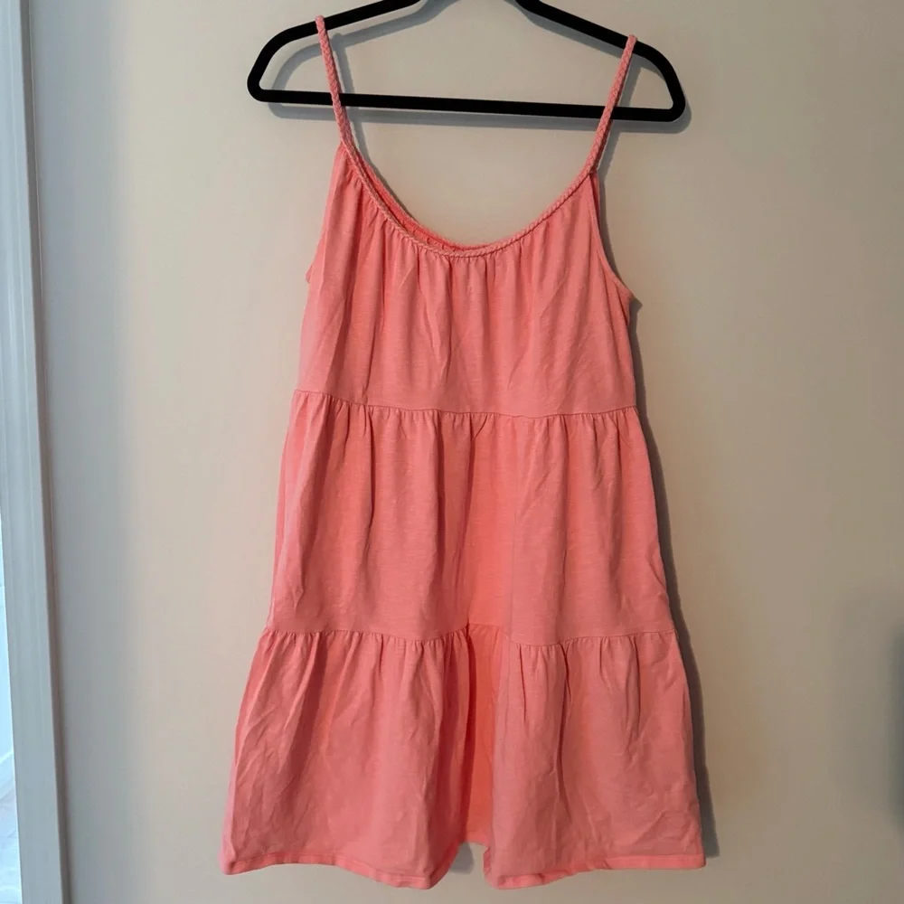Tiered Knit Braided Trim Dress - Picture 6 of 6